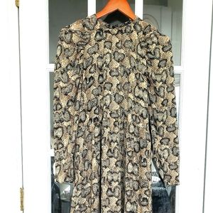 ZARA - Puff sleeves Maxi Dress